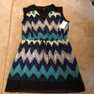 NWT Enfocus dress 18w w elastic waist-super cute!